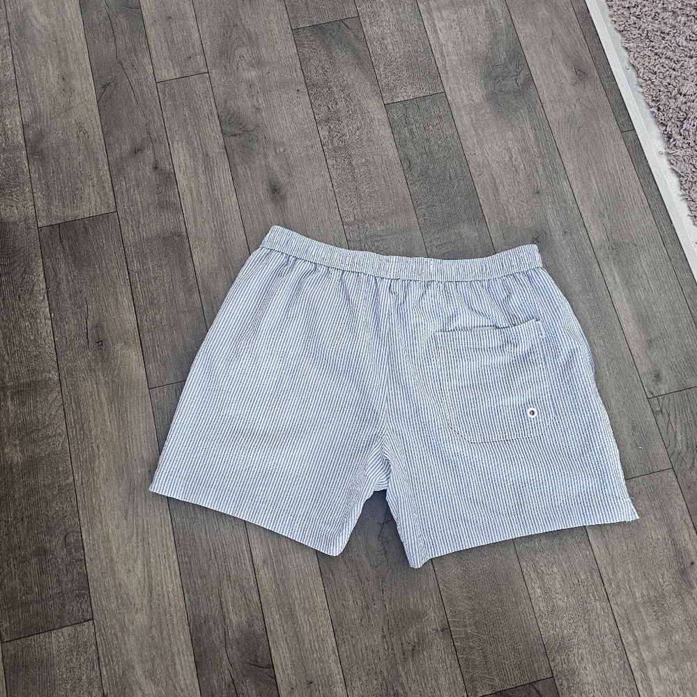 Maamgic Swim Trunks Striped Drawstring Shorts For Men Waist31 - Picture 4 of 9